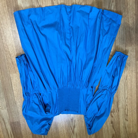 Reformation Michaela Dress in Azure Size 12 - Picture 10 of 11